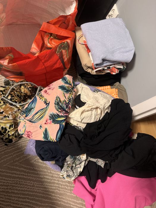 Paka ubran m 38 damskie bluzki sukienki zara h&m