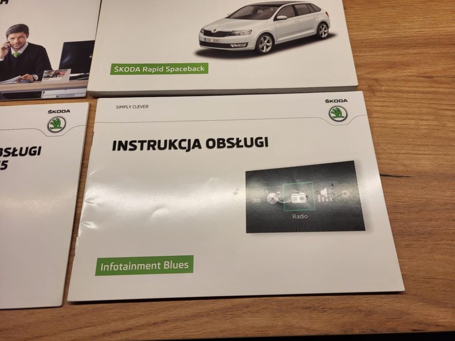 Instrukcja obsługi Skoda Rapid 05/2015 PL etui