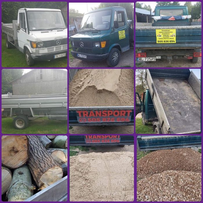 Transport materiałów i nie tylko