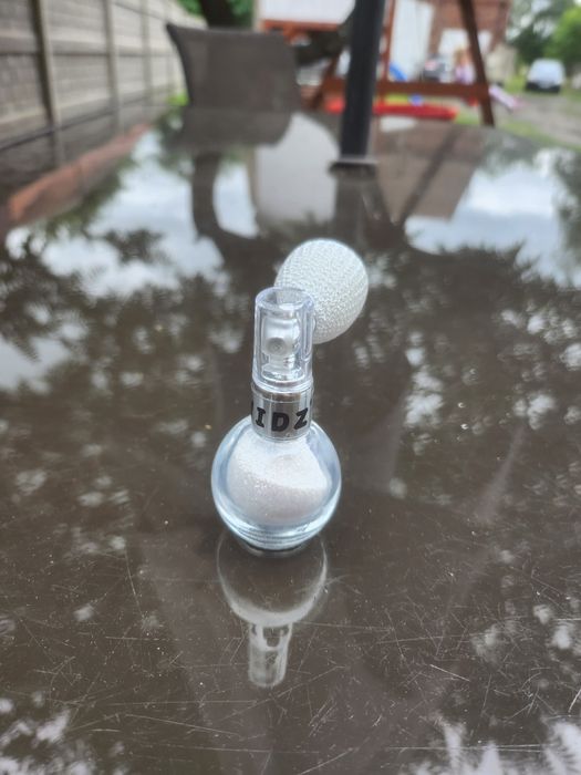 Srebrne drobinki do ciała w sprayu