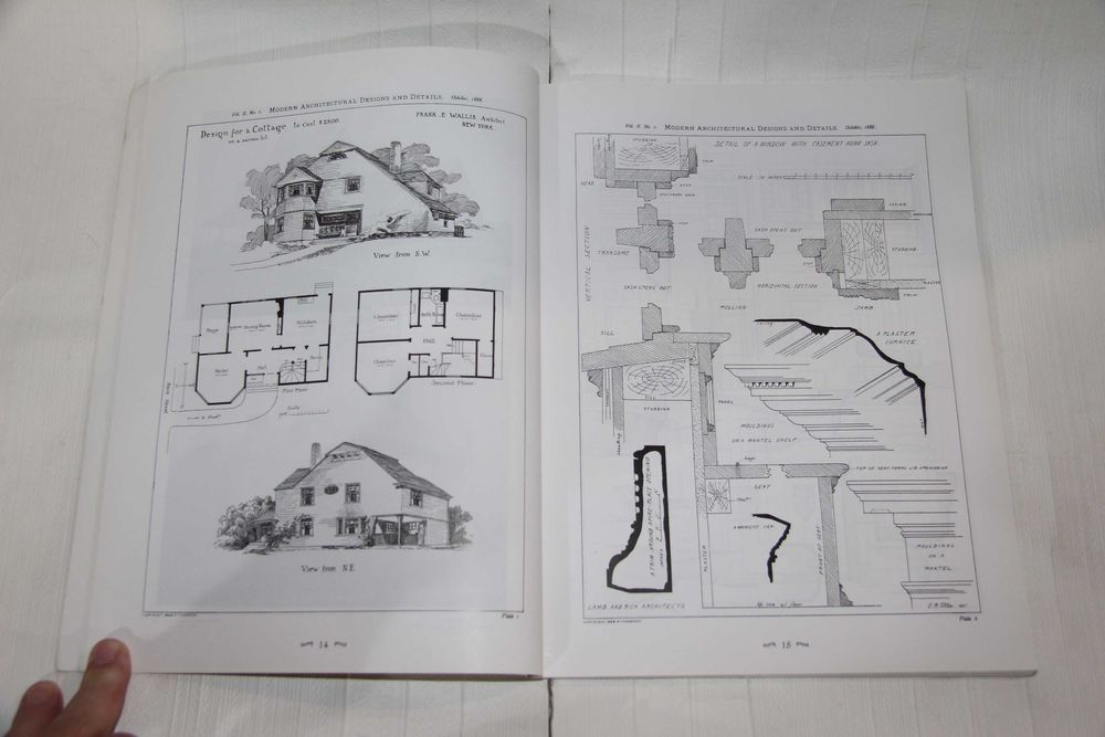 Книги об архитектуре. Архитектурные планы поздней викторианской эпохи