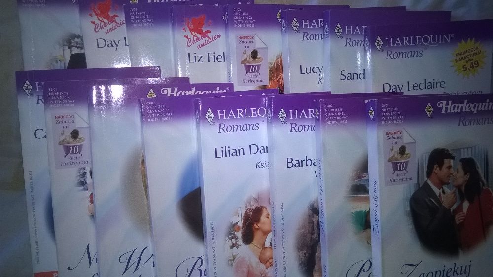 książki,romanse,Harlequin