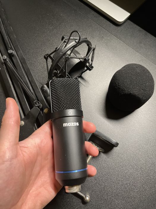 Mikrofon Mozos + statyw