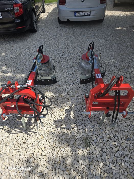 Solidna odchwaszczarka rotacyjna hydrauliczna na tuz ciągnika