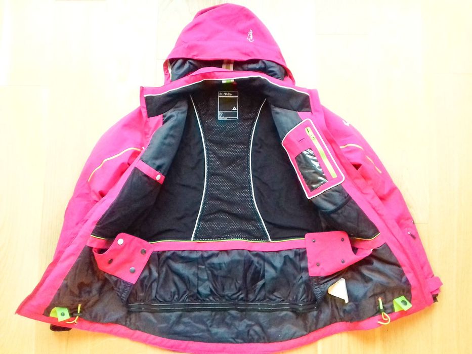 Kurtka zimowa , narciarska, różowa 40/L