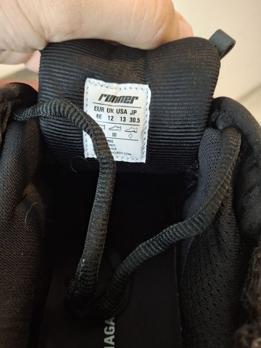 Balenciaga runnery Black/czarne