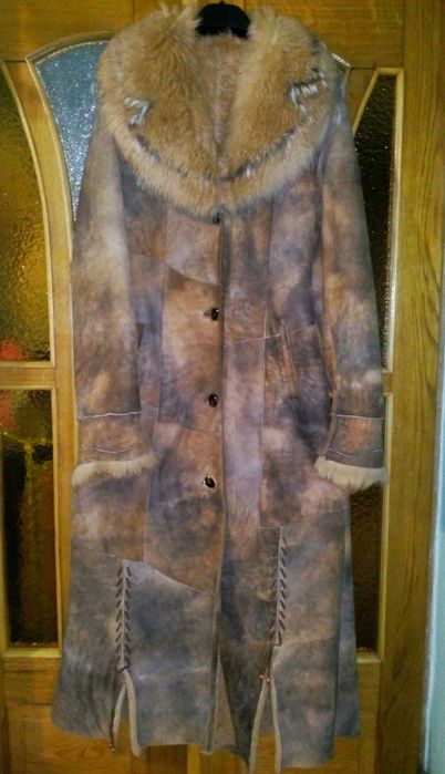 Дублёнка женская (чёрная, коричневая) на рост 170.