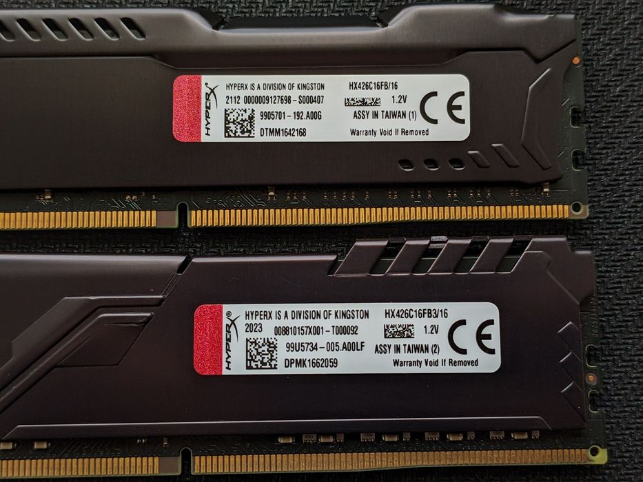 Kingston HyperX 32GB DDR4 [16+16] 2666 MHz