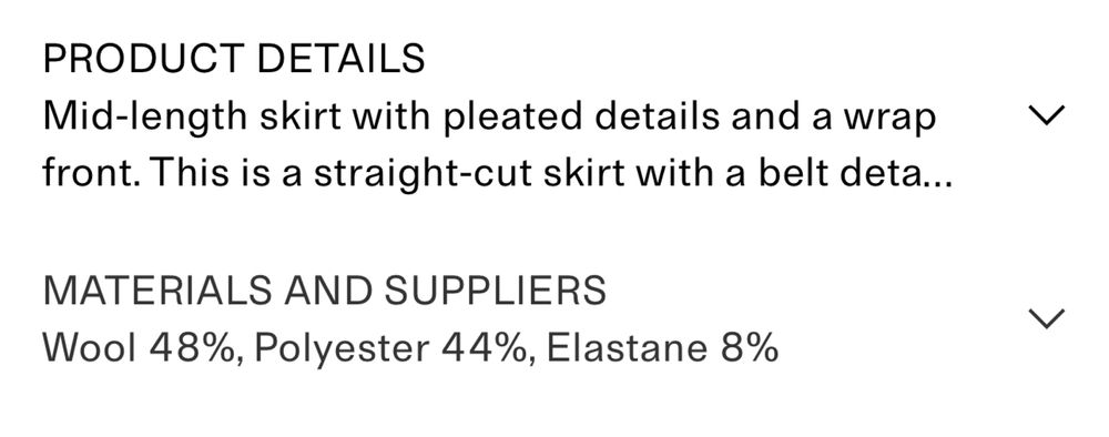 Спідниця Arket, розмір 36