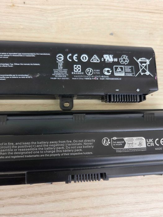 батарея для ноутбуков HP и Compaq   Enestar (  HSTNN-Q62C, HSTNN-CBOW .+ BTY-M6H (совместимый с ноутбуками MSI серий GE62, GE72, GP62, GL62