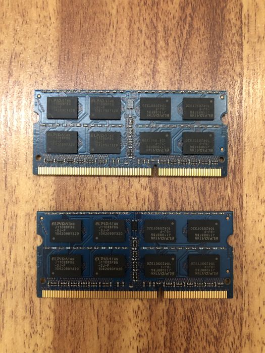 Оперативна памʼять ddr3 4 gb Elpida Japan