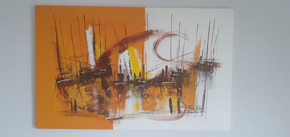 Quadro pintado à mão