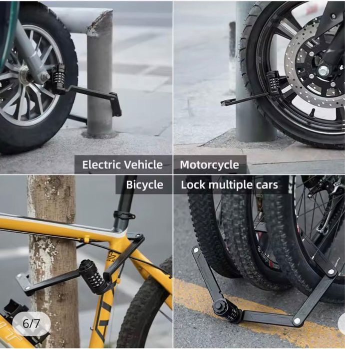 Cadeado ROCKBROS para bicicleta ou mota