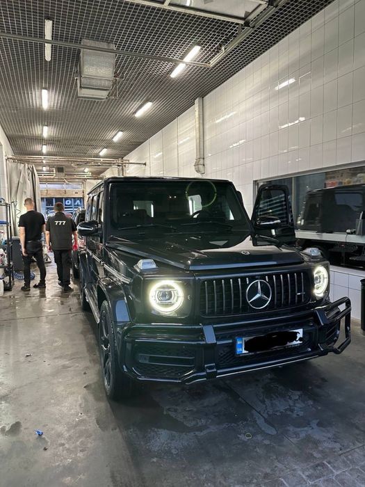 Захист переднього бамперу(кенгурятник )Mercedes G class(гелик)