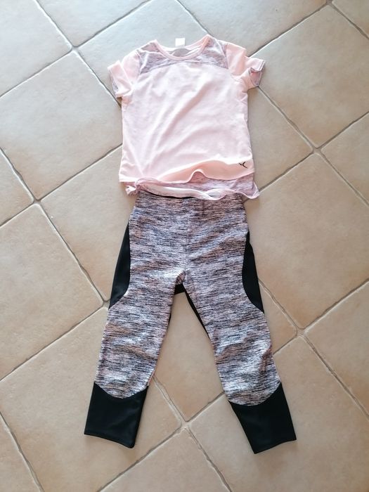 Sport Set: T-shirt and Leggings.