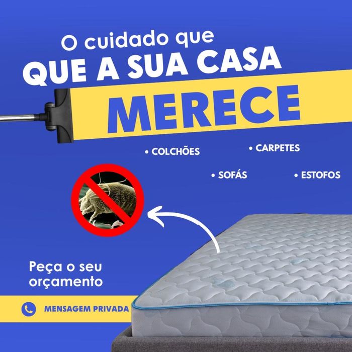 Limpezas de sofás/colchão