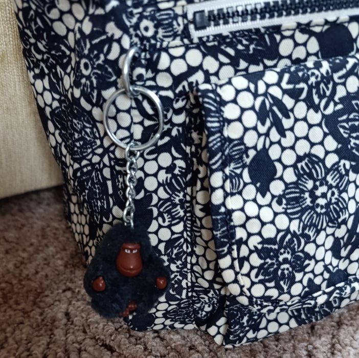 Сумка жіноча Kipling в квітковий принт