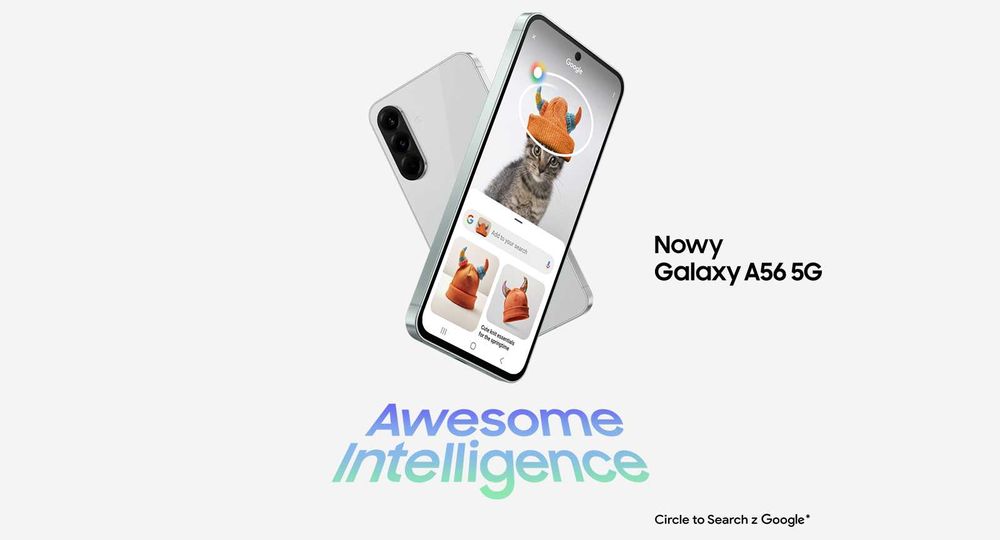 Nowy Samsung A56 5G 8/256GB LightGrey 1399zł Sklep CentralGsm Warszawa