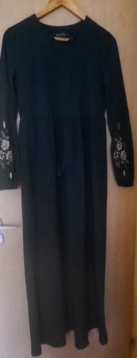 Zielona sukienka maxi