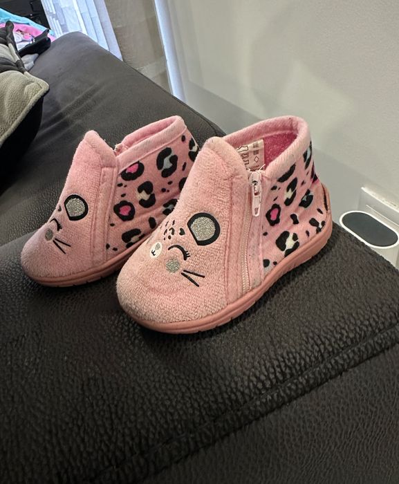 Pantufas Rosa Gato 19