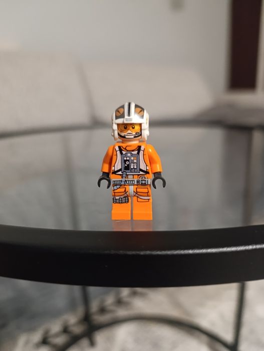 Rebel x-wing pilot (Theron nett) Lego Minifigure