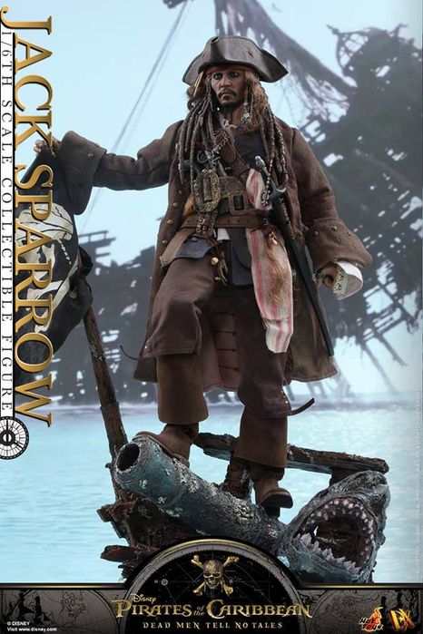 Фигурка 1/6 hot toys dx 15 POTC DMTNT – JACK SPARROW