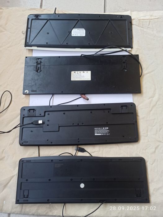 Logitech, DK5.0, Grunhelm,A4Tech, різні, клавиатура, Позняки що