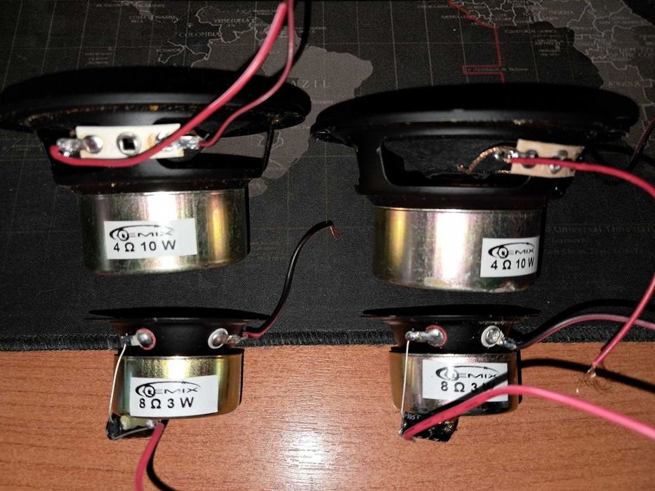 Комплектующие к колонкам Gemix TF5 (цена за весь лот)