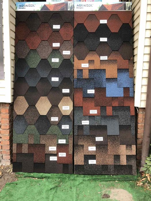 Мягкая кровля! Битумная черепица AQUAiZOL