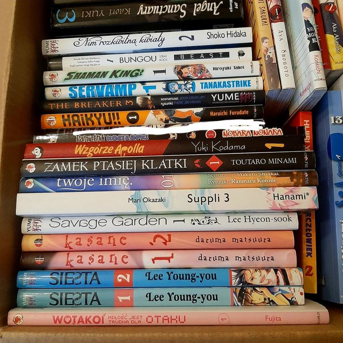 38 mang zestaw różne tytuły