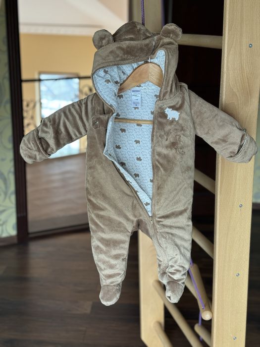 Комбінезон чоловічок 0-3-6 місяців демісезон дитячий