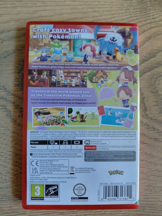 Pokemon pokopia Nintendo switch 2
