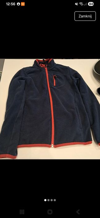 Sweter bluza polar crivit 134