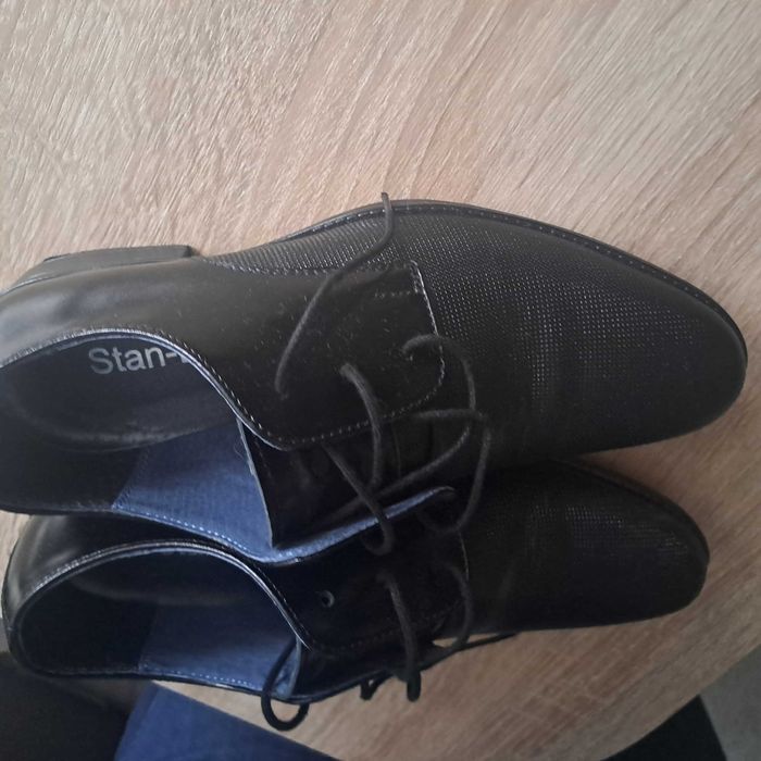 Buty eleganckie, komunijne chłopięce firmy STAN-DAR 32 (21,5cm)