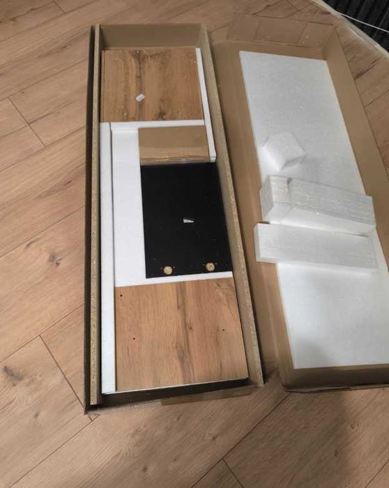 Nowa Szafka RTV Komoda 120x38x35,5 Półka do Salonu Pokoju Faktura