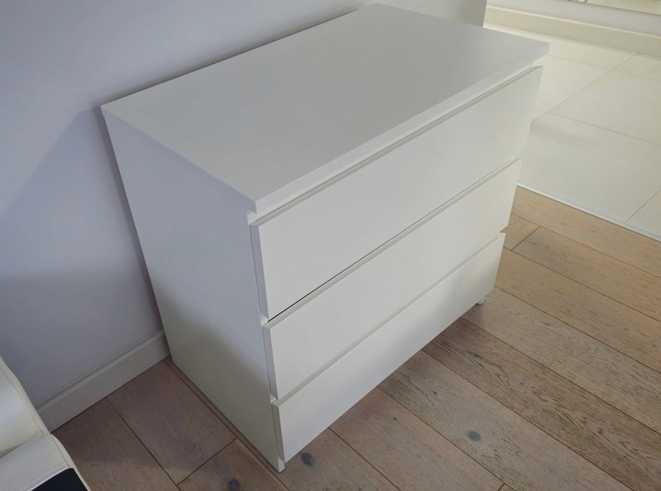 Komoda IKEA 3 szuflady biała
