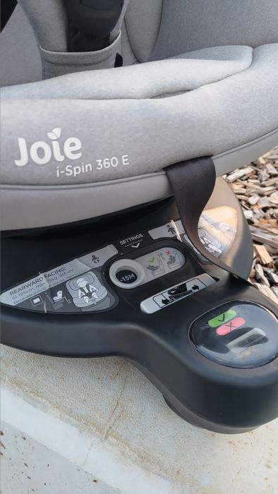 Cadeira de bebé giratória, como nova