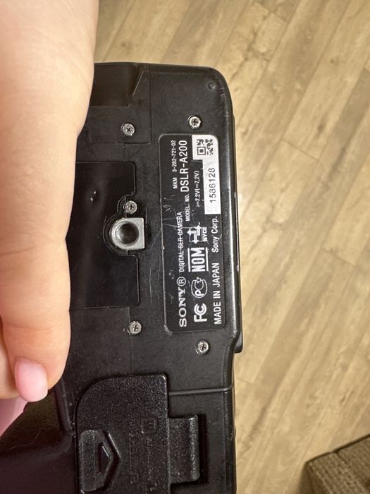 Фотоаппарат Sony alpha dslr-a200