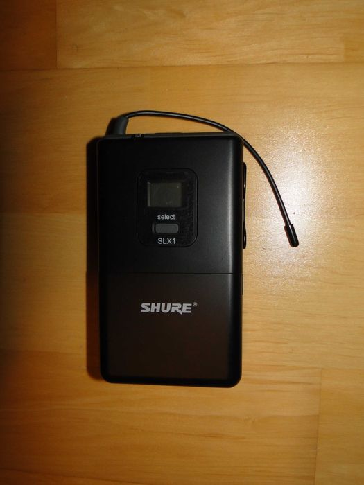 Mikrofonowy System Bezprzewodowy SHURE SLX14 (SLX4+SLX1 J3+WA302.Tanio