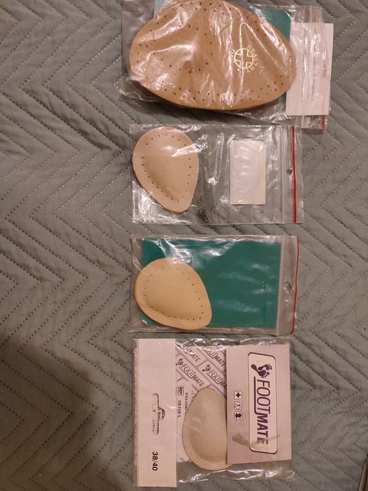 Wkładki ortopedyczne Peloty r.38-40. nowe