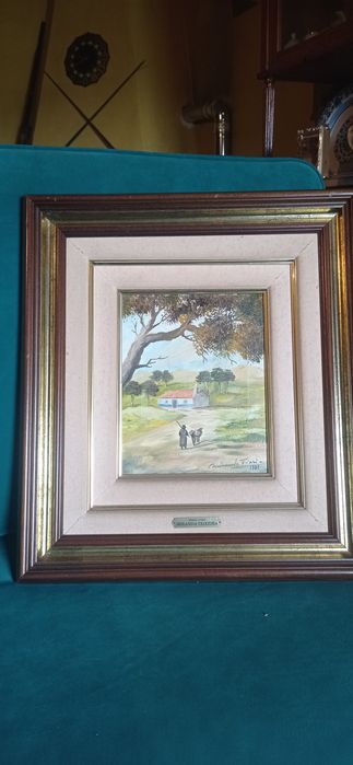 Pintura a óleo sobre tela