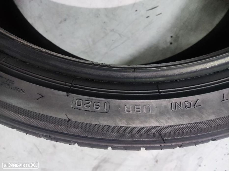 2 pneus semi novos 235-40r19 bridgestone - oferta dos portes