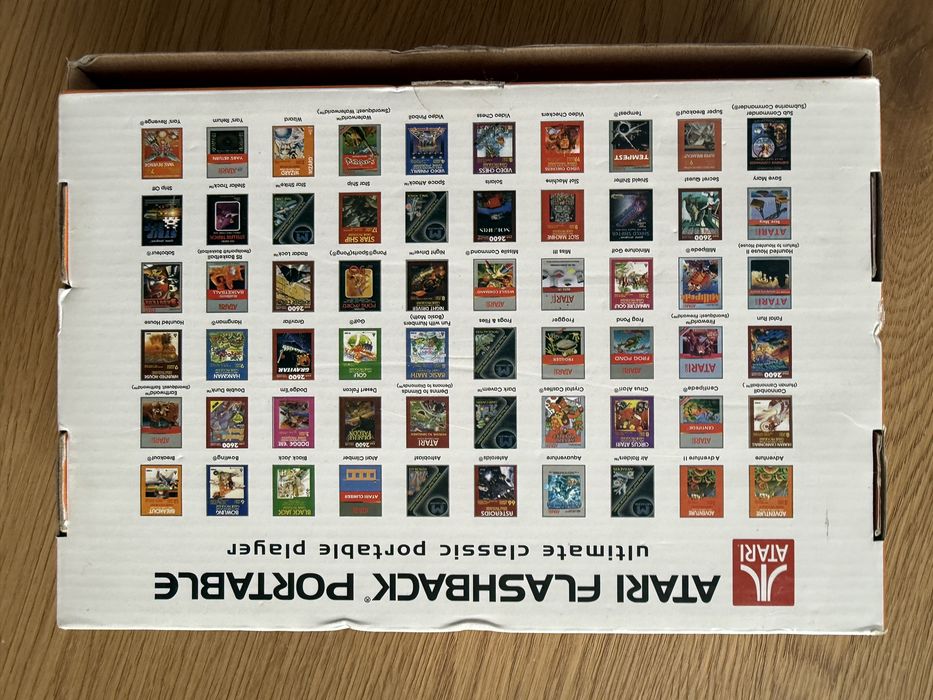 Atari Flashback Portable 60 gier | pudełko i instrukcja