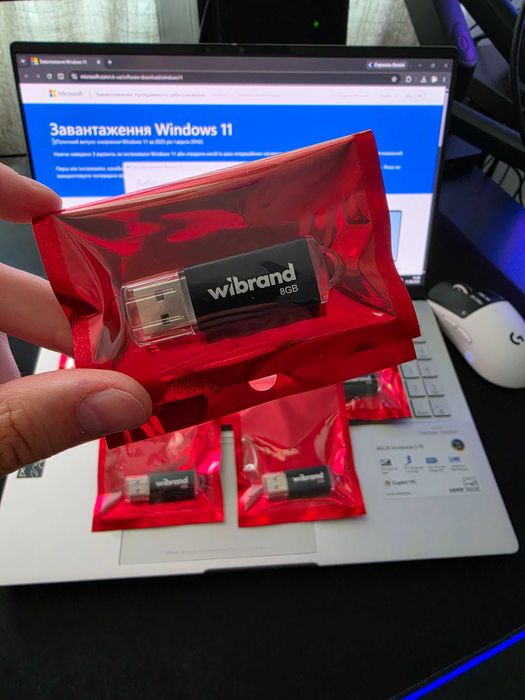USB Флешка Віндовс 11 Про Інсталяційна | USB Загрузочная флешка Виндоус 11 Про | Загрузочна Швидкісна флешка Ноутбук ПК Windows 11 Pro