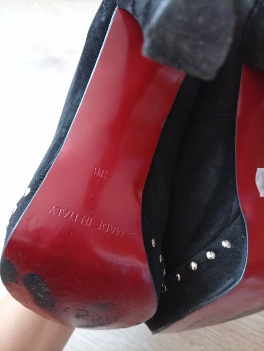 Buty damskie na obcasie