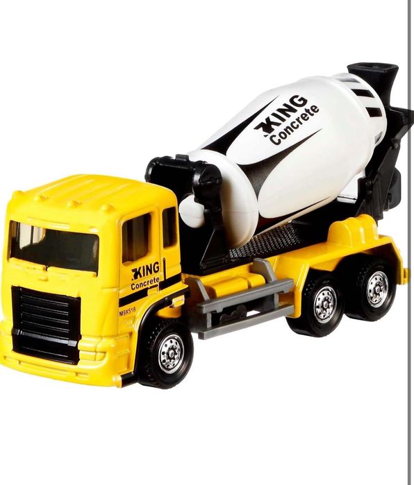 Matchbox Working Rigs 4-pak – Maszyny Budowlane GMC, Dźwig