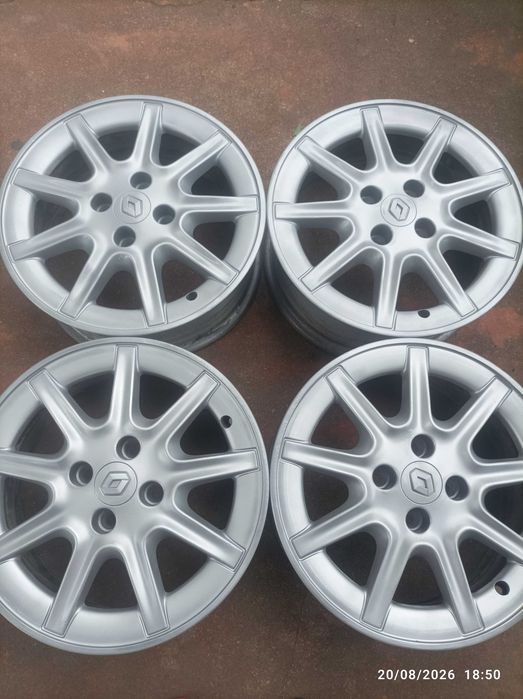 Jantes 15 4x100 Renault Megane Clio Twingo Kangoo Laguna Modus