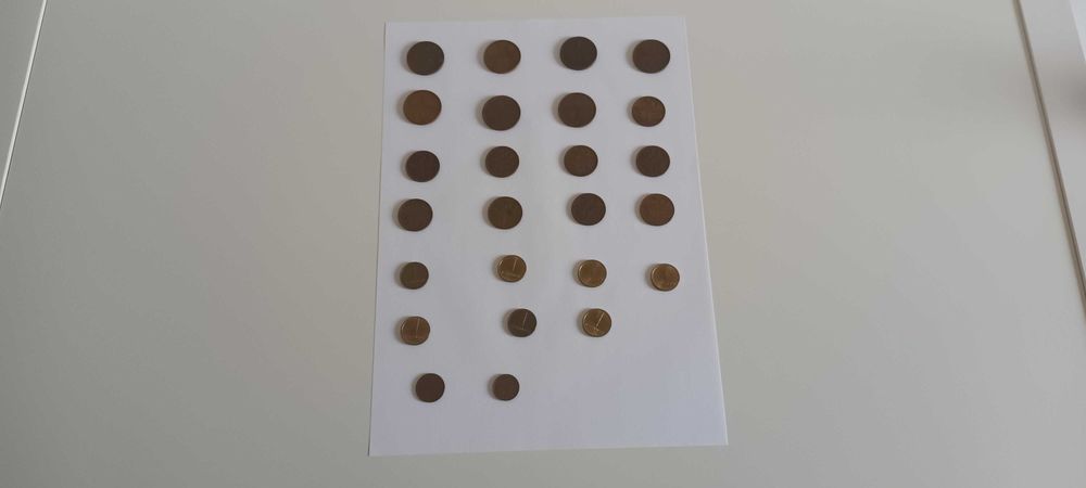 Moedas antigas de 1 escudo, 50 centavos