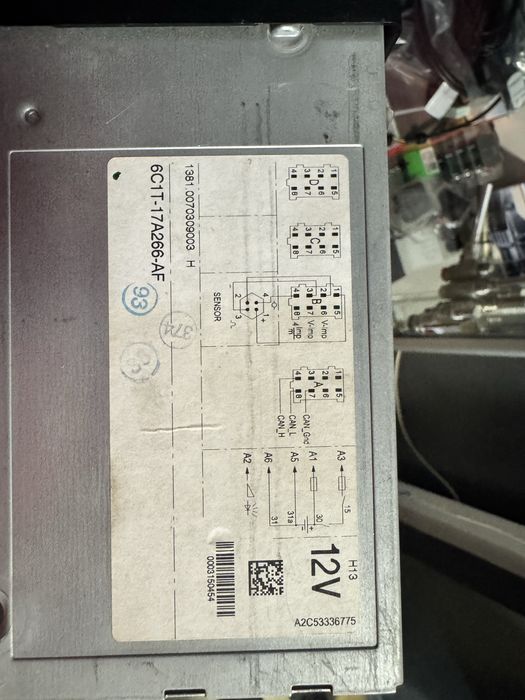 Продам тахограф 1381 VDO (2013р.) 12v.