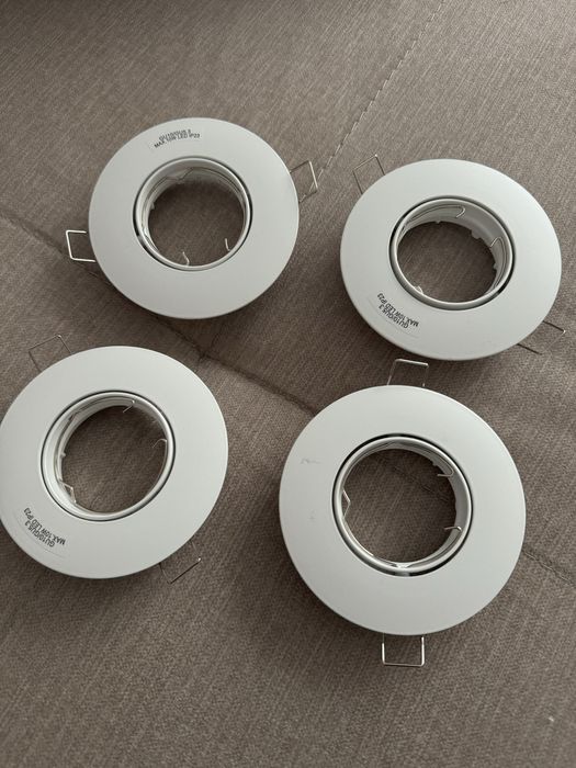 Komplet 4 szt. oprawki Led GU10/GU5.3